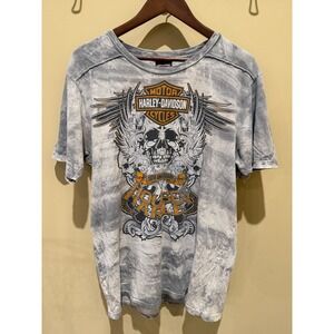House of Harley 110th Anniversary Tee Tie‎ Dye Size XL